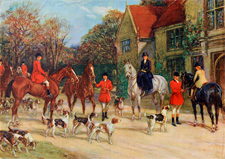 Hardy fox hunting